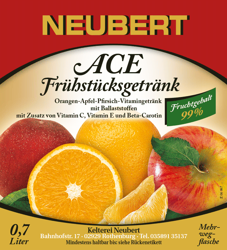 ACE-Frühstücksgetränk