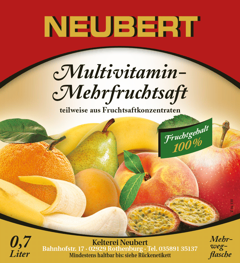 Multivitamin-Mehrfruchtsaft